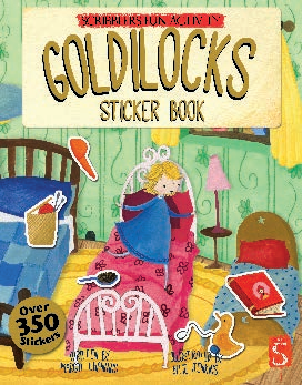 Scribblers Fun Activity Sticker Books